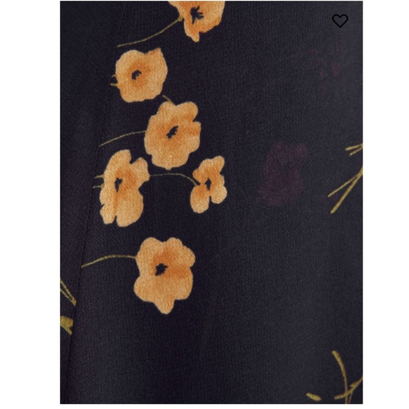 Reformation nikita dress Mademoiselle navy floral midi printed - Picture 4 of 9